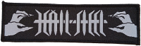 HAILSTEEL - Logo - 4 cm x 13,8 cm - Patch