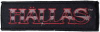 HALLAS - Carry On Logo - 3 cm x 9,7 cm - Patch