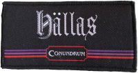 HALLAS - Conundrum - 5,1 cm x 9,8 cm - Patch