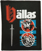 HALLAS - Tour 2022 - 10 cm x 8 cm - Patch
