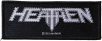 HEATHEN - Logo - 4,1 cm x 10,1 cm - Patch