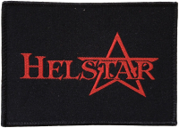 HELSTAR - Classic Logo / Black-Patch - 7 cm x 9,8 cm - Patch