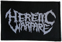 HERETIC WARFARE - Logo - 6,8 x 10,1 cm - Patch