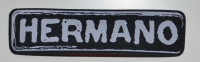HERMANO Logo - 11 cm x 3 cm - Patch