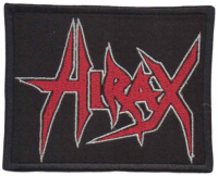 HIRAX - Embroidered Logo - 10 cm x 7,8 cm - Patch