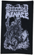 HOODED MENACE - Reanimated By Death - Black Border - 11,9 x 7,2 cm - Patch