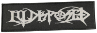 ILLDISPOSED - Logo Superstripe - 6,1 x 19,3 cm - Patch