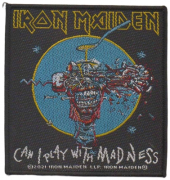 IRON MAIDEN - Can I Play With Madness - 9,7 cm x 10,2 cm - Patch