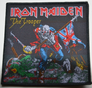 IRON MAIDEN - The Trooper - 10,2 cm x 10,2 cm - Patch