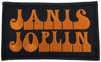 JANIS JOPLIN - Logo - 6,1 x 10,1 cm - Patch