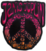JANIS JOPLIN - Peace Sign - 10 x 9,1 cm - Patch