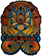 JANIS JOPLIN - Pearl Nouveau - 12,6 x 9,7 cm - Patch