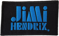 JIMI HENDRIX - Stencil Logo - 6,3 x 10,1 cm - Patch