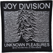 JOY DIVISION - Unknown Pleasures - 10 cm x 10 cm - Patch