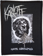 KARLOFF - Hate Consumer - 9,8 cm x 7,6 cm - Patch