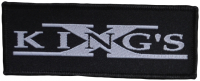 KING'S X - Logo - 10 cm x 3,9 cm - Patch