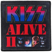 KISS - Alive II Printed - 8,9 x 8,9 cm - Patch