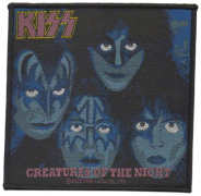KISS - Creatures Of The Night - 10,1 cm x 10,1 cm - Patch
