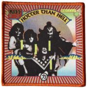 KISS - Hotter Than Hell Printed - 8,9 x 8,9 cm - Patch