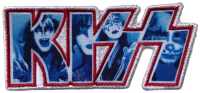 KISS - Infill Logo Printed - 4,3 x 9,7 cm - Patch