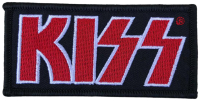 KISS - Red Logo - 4,8 x 9,7 cm - Patch