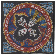 KISS - Rock And Roll Over - 10 cm x 10,2 cm - Patch