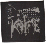 KNIFE - Square - 10,5 cm x 9,4 cm - Patch