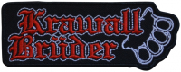 KRAWALLBRÜDER - Schlagring - 11,2 cm x 4,4 cm - Patch