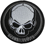 KRAWALLBRUDER - Skull 24 - 8,5 cm - Patch
