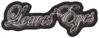 LEAVES' EYES - Cut Out Logo - 10,4 cm x 4 cm - Patch
