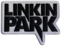 LINKIN PARK - Black Logo - 6,9 x 9,3 cm - Patch