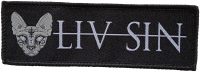 LIV SIN - Logo - 3,3 cm x 9,9 cm - Patch