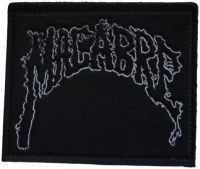 MACABRE - Logo - Leather Patch - 9,3 cm x 7,3 cm