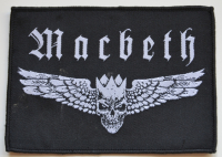 MACBETH - Logo schwarz/weiss - Patch