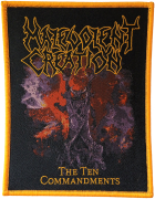 MALEVOLENT CREATION - The Ten Commandments - 9 cm x 11,4 cm - Patch