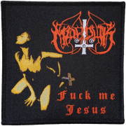 MARDUK - Fuck Me Jesus - Black Border - 9,6 x 9,5 cm - Patch