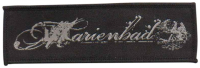 MARIENBAD - Logo - 10,1 cm x 3,1 cm - Patch