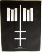 MARILYN MANSON - Cross Logo - 30 cm x 36,2 cm - Backpatch