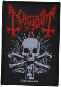 MAYHEM - Alpha Omega Daemon - 7,5 cm x 10,5 cm - Patch