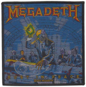 MEGADETH - Rust In Peace - 10 cm x 10,2 cm - Patch