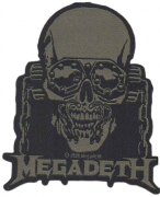 MEGADETH - Vic Rattlehead Cut Out - 8,5 cm x 10 cm - Patch