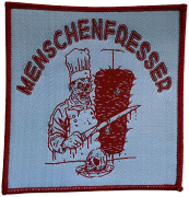 MENSCHENFRESSER - Gönn Dir - 10,2 x 9,9 cm - Patch