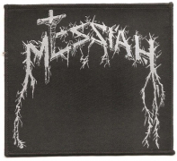 MESSIAH Logo WOVEN PATCH 10,1 cm x 10,9 cm (o266a)