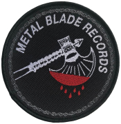 METAL BLADE RECORDS - Axe - 9,5 cm - Patch