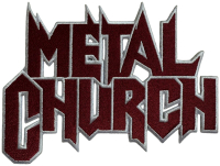 METAL CHURCH - Logo - 11,4 x 14,9 cm - Patch