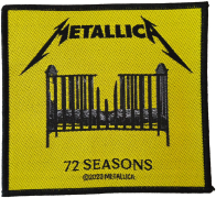 METALLICA - 72 Seasons - 9,2 x 10,2 cm - Patch