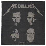 METALLICA - Black Album - 10 cm x 10 cm - Patch