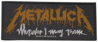 METALLICA - Wherever I May Roam Logo - 12,2 cm x 5,2 cm - Patch