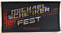 MICHAEL SCHENKER FEST - Logo - 10,3 cm x 5,5 cm - Patch