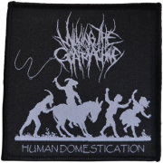 MILKING THE GOATMACHINE - Human Domestication - 10,5 cm x 10,5 cm - Patch